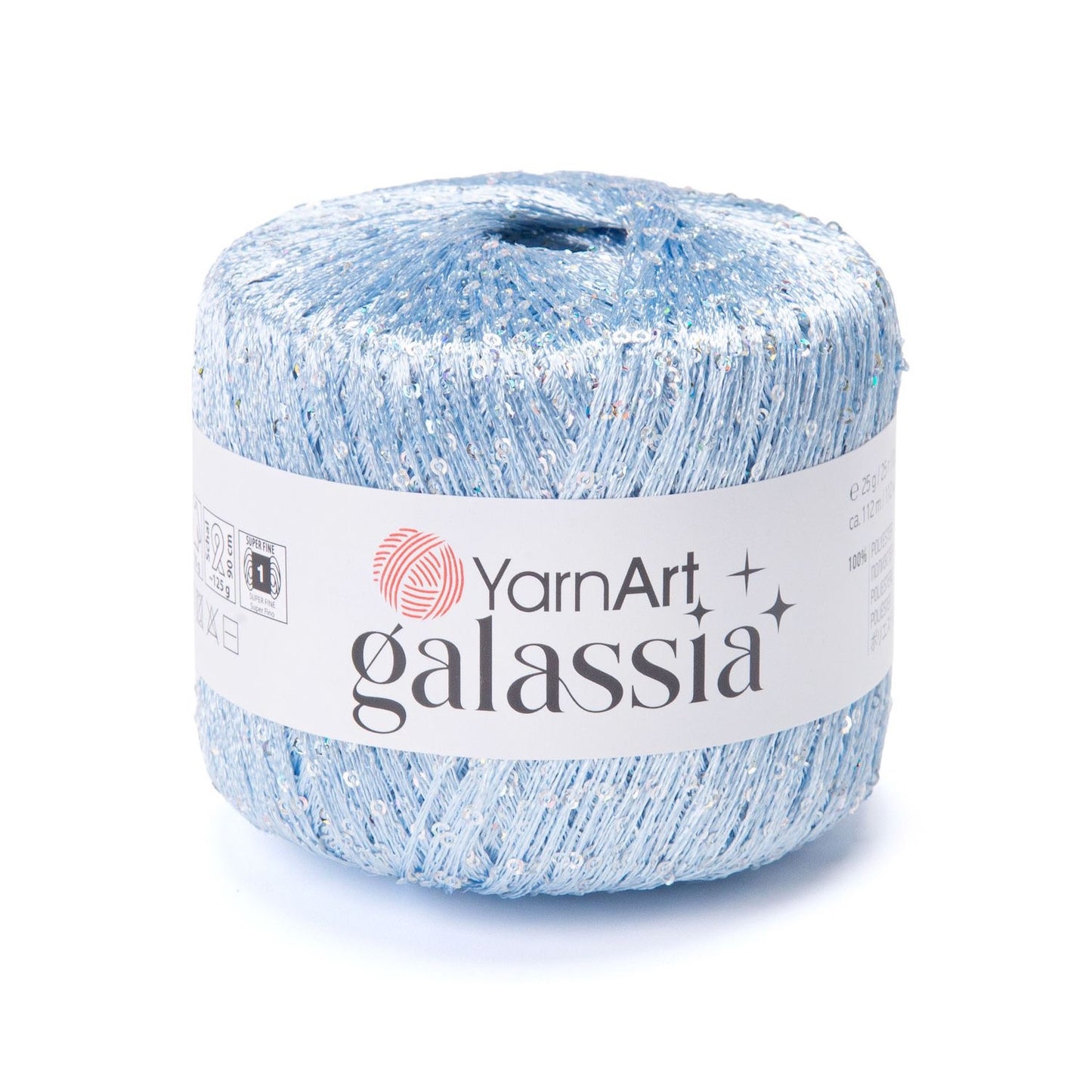 YARNART GALASSIA - 100% POLYESTER - 25G - 112M