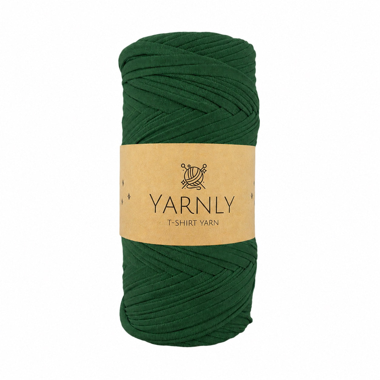T-Shirt Yarn 1x 200g 55-60M 90% Polyester 10% Spandex bag making basket making yarn