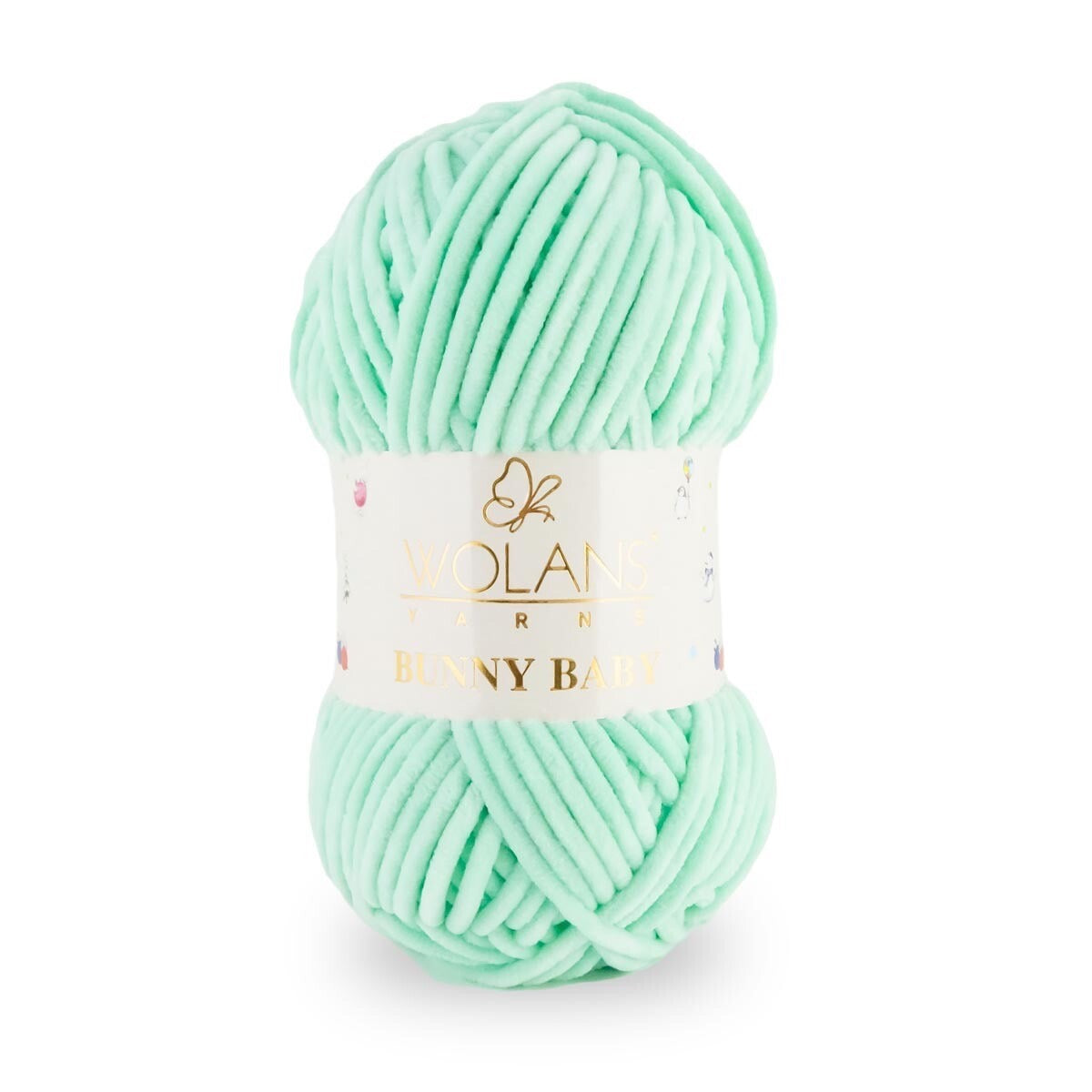 Wolans Baby Bunny Chenille 1x 100G 120M 100% Polyesterday amigurumi toy making