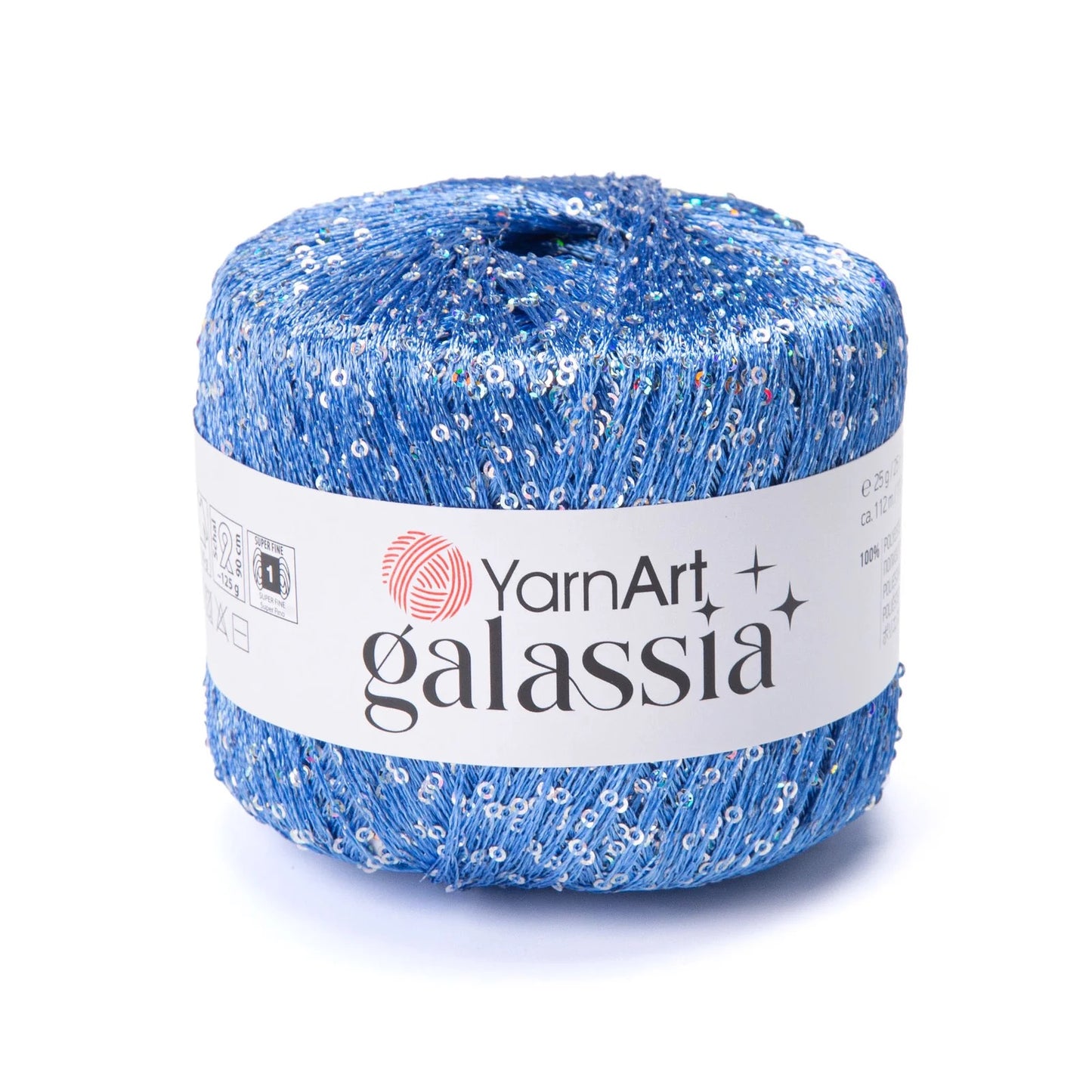YARNART GALASSIA - 100% POLYESTER - 25G - 112M