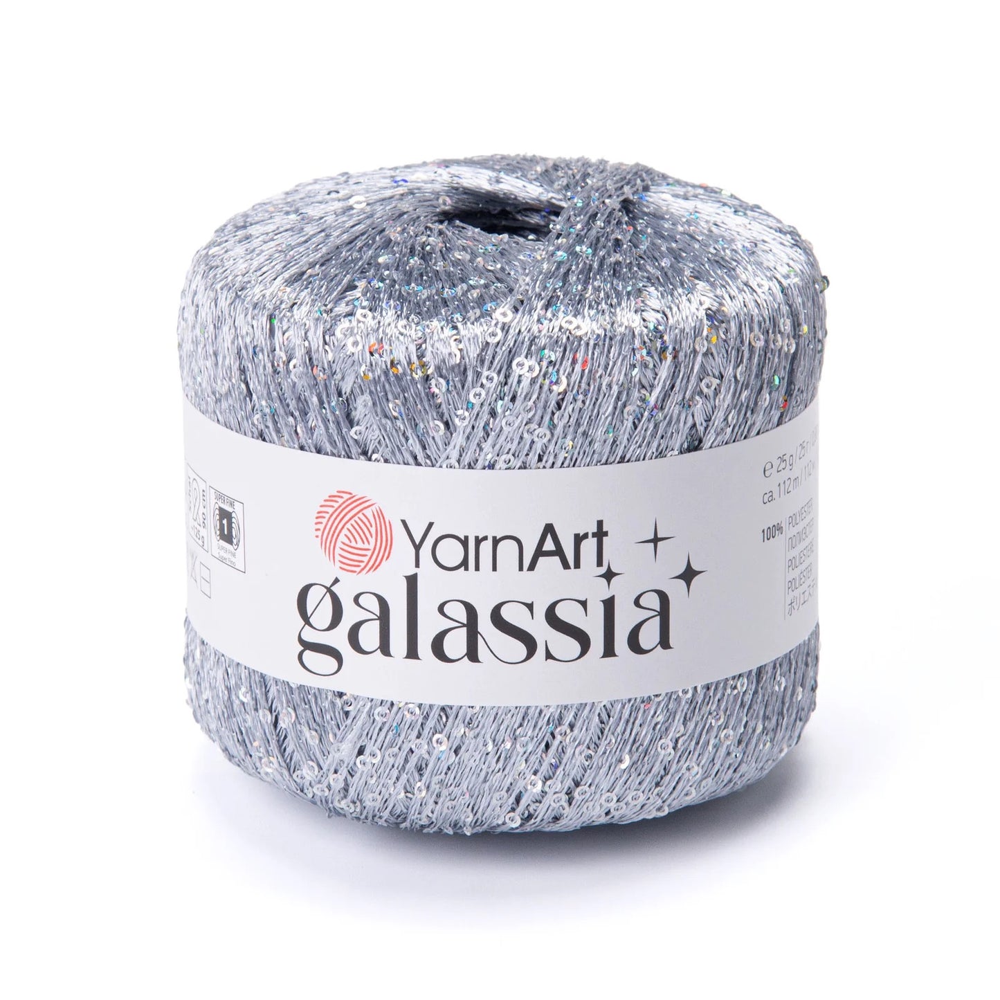 YARNART GALASSIA - 100% POLYESTER - 25G - 112M