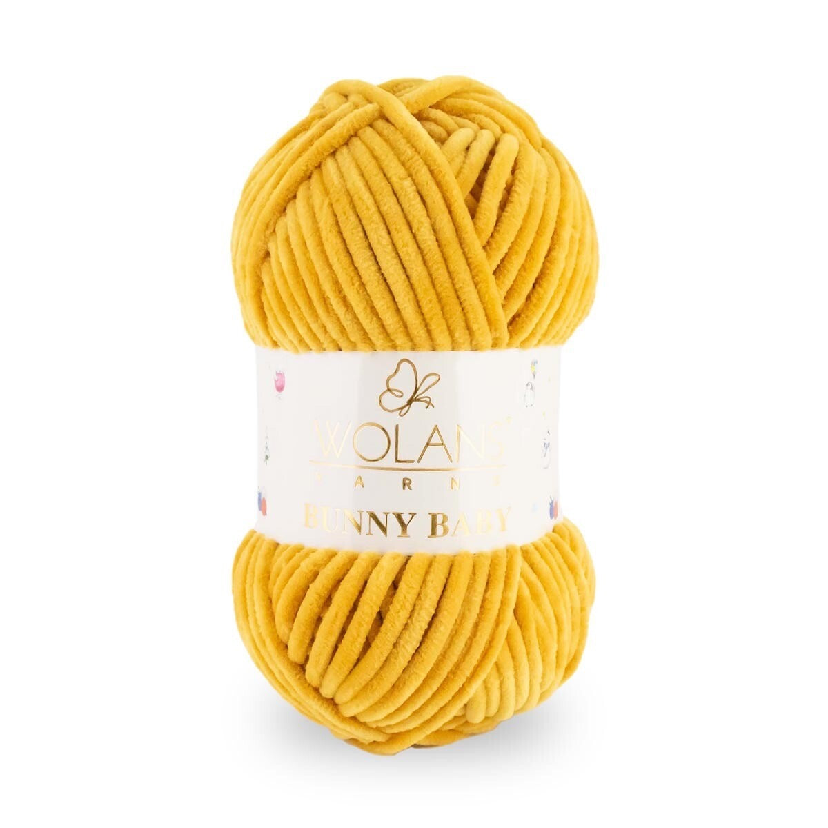 Wolans Baby Bunny Chenille 1x 100G 120M 100% Polyesterday amigurumi toy making