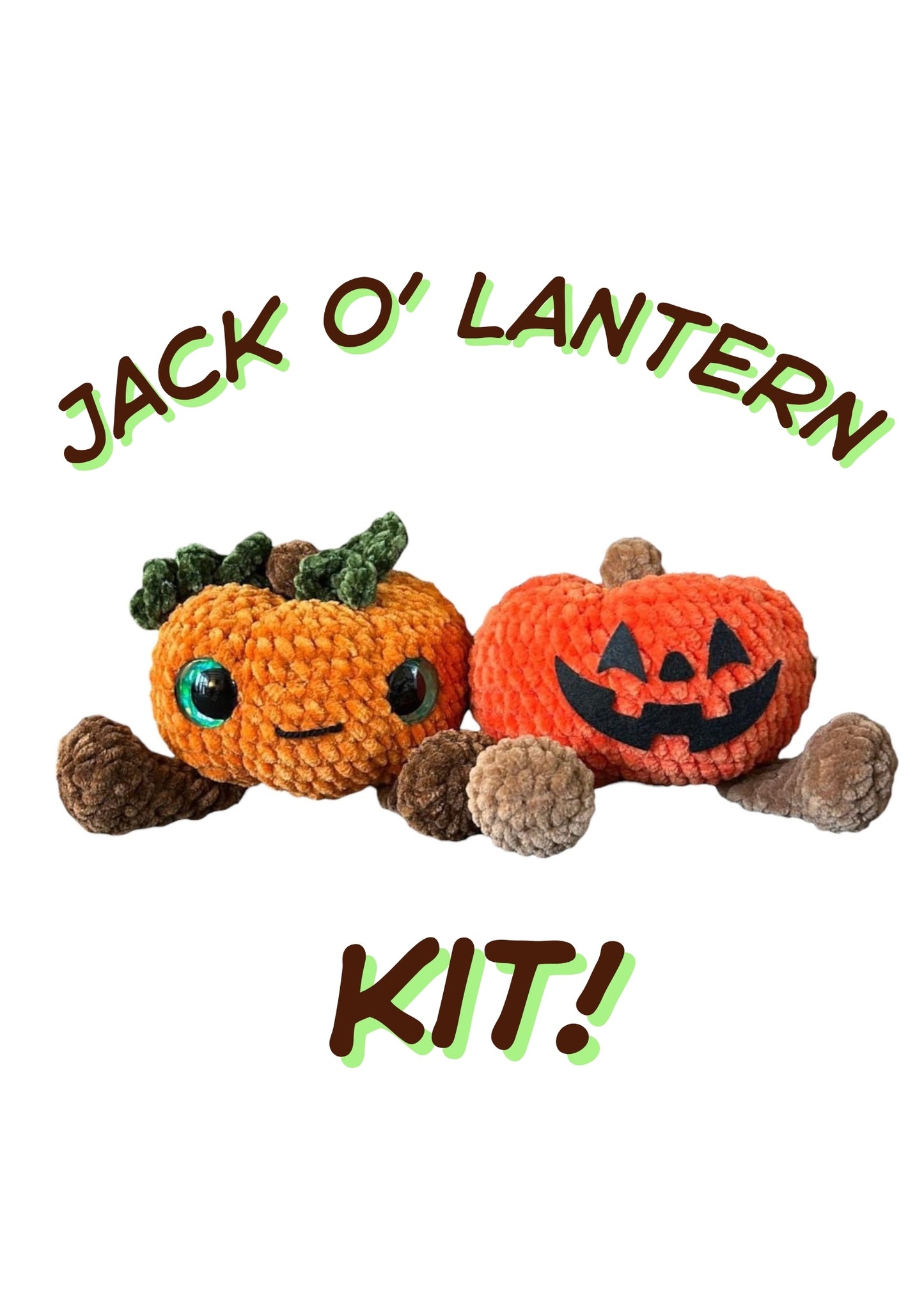 Jack O' Lantern Amigurumi Kit