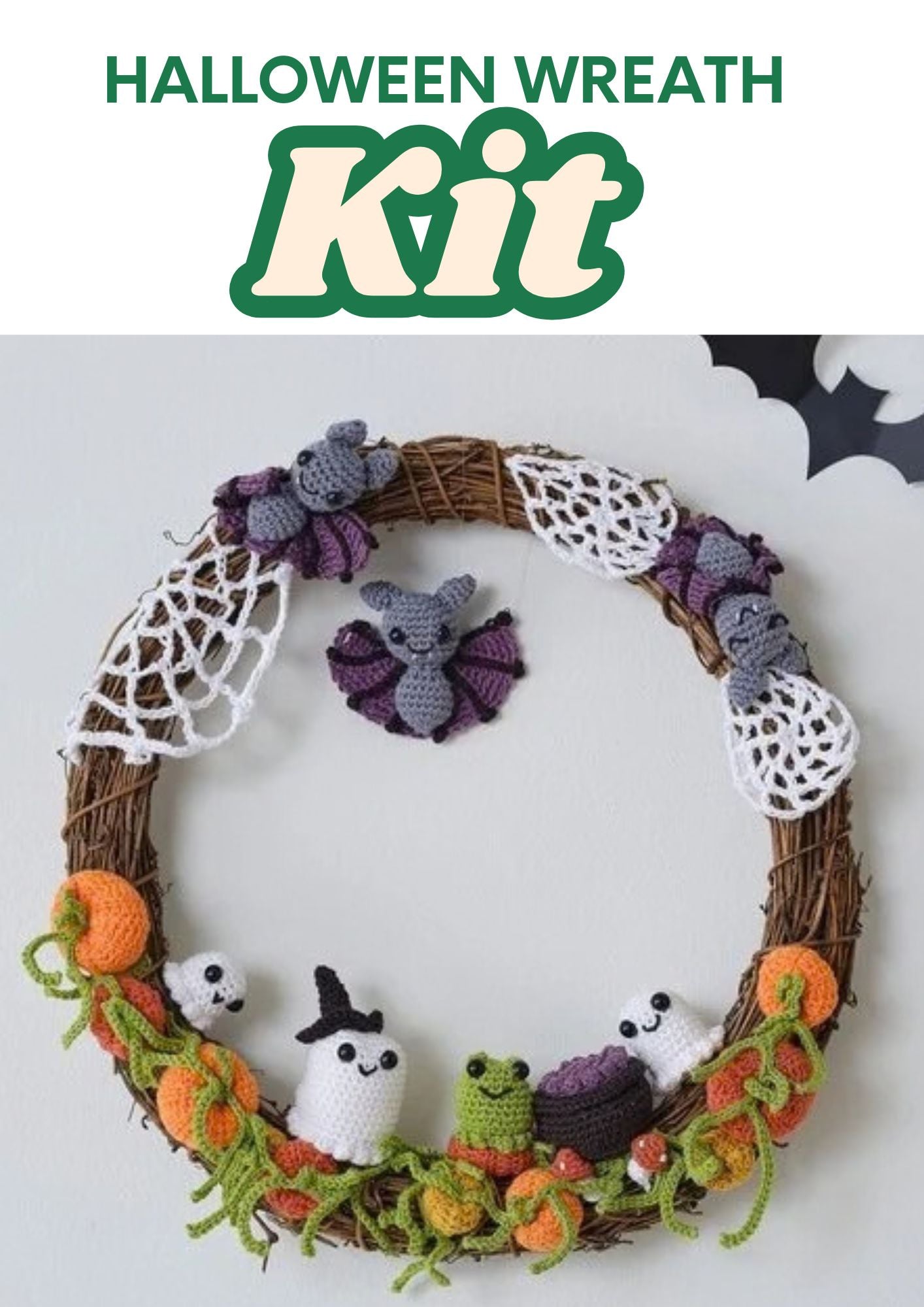 Halloween wreath kit