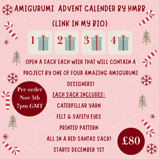 Amigurumi Advent Calendar (PRE-ORDER)