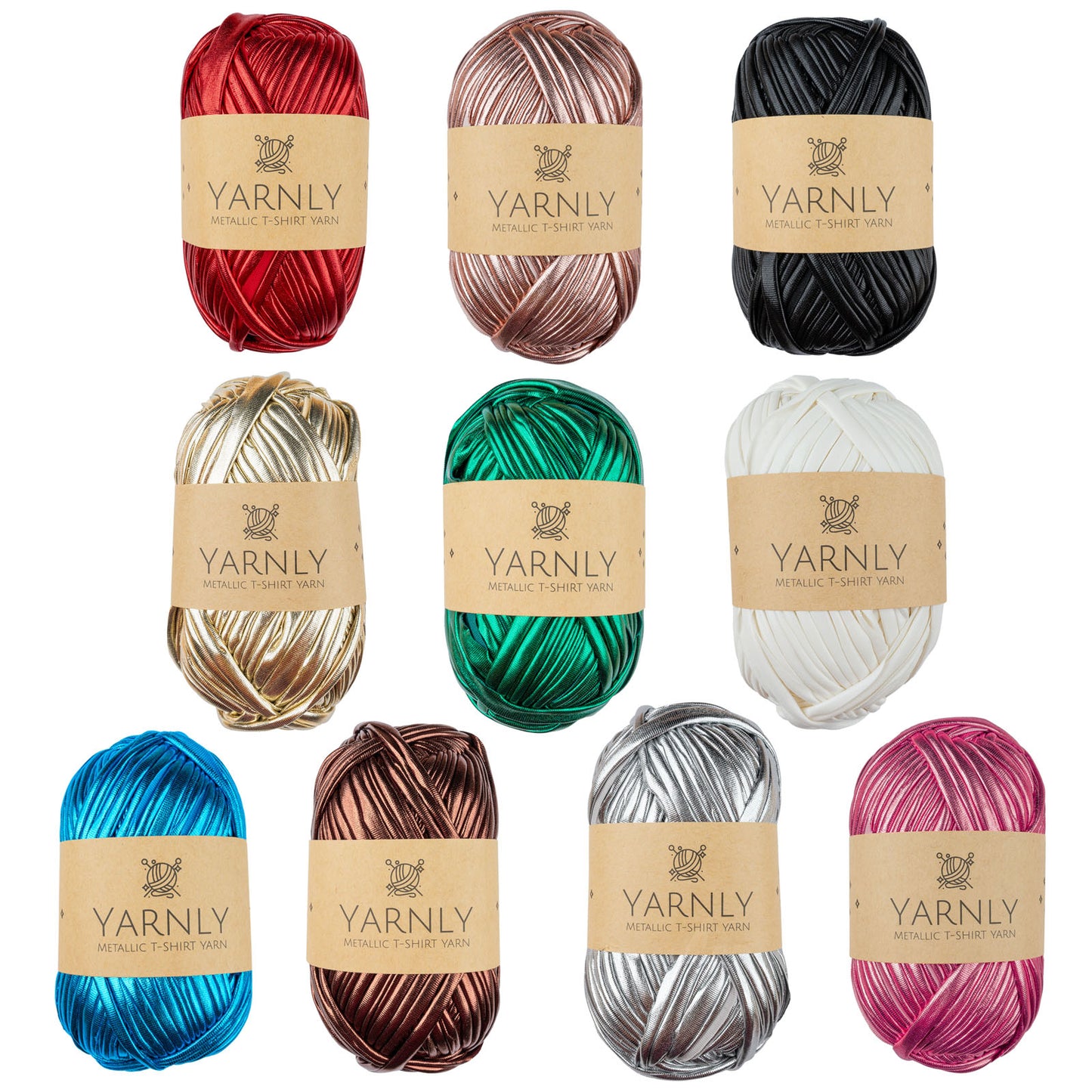 Metalic T-shirt Yarn 100G