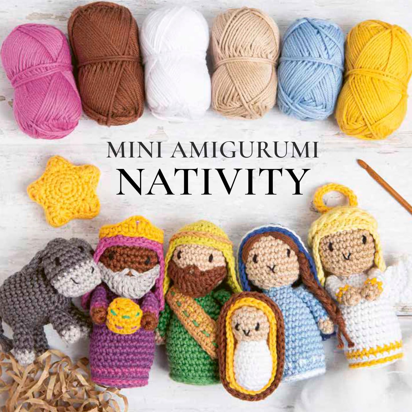 Mini Amigurumi Nativity Hardback Book