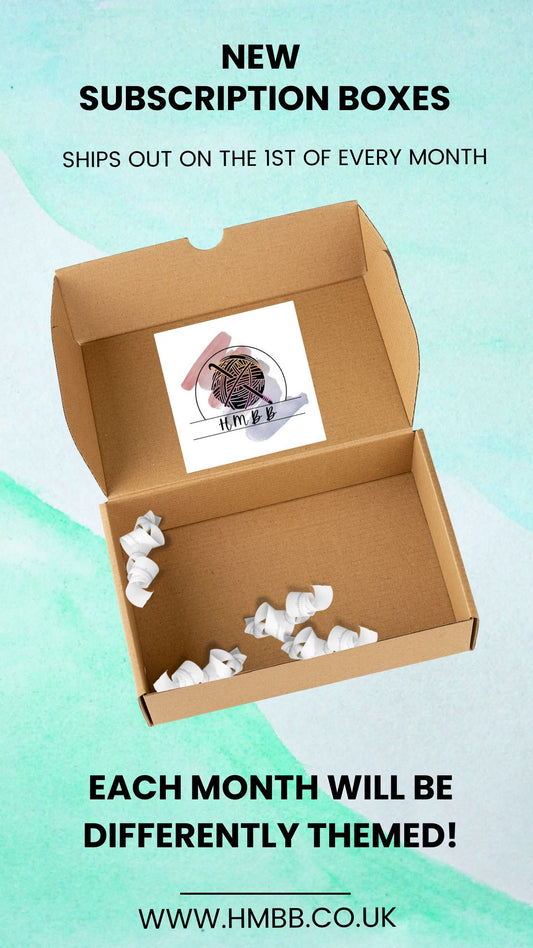 HMBB Monthly Subscription Boxes- Shipped on 1st every month
