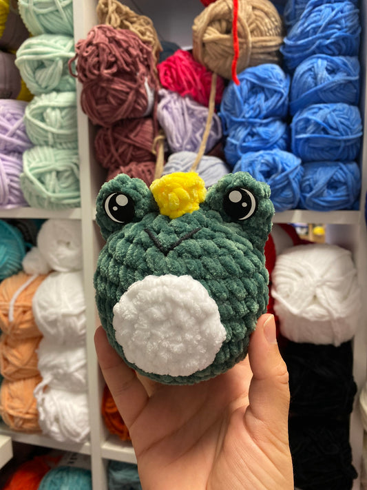 FREE Crochet Pattern: Froggie Prince